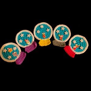 Handmade Christmas snow globes ❤️